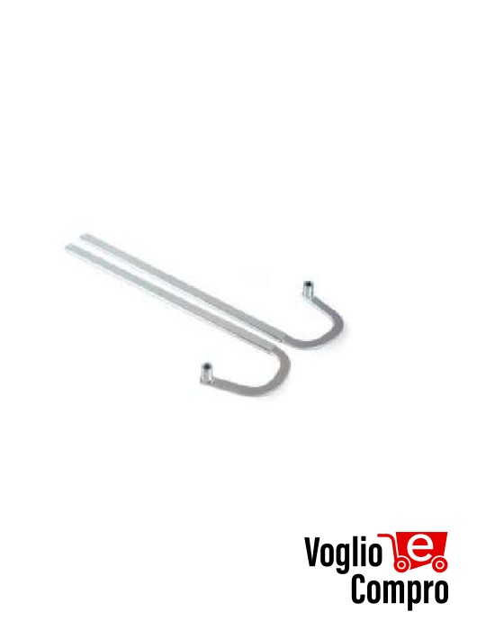 COPPIA BRACCI CURVI DITEC BOXB2C PER MOTORE BOX PER PORTE BASCULANTI