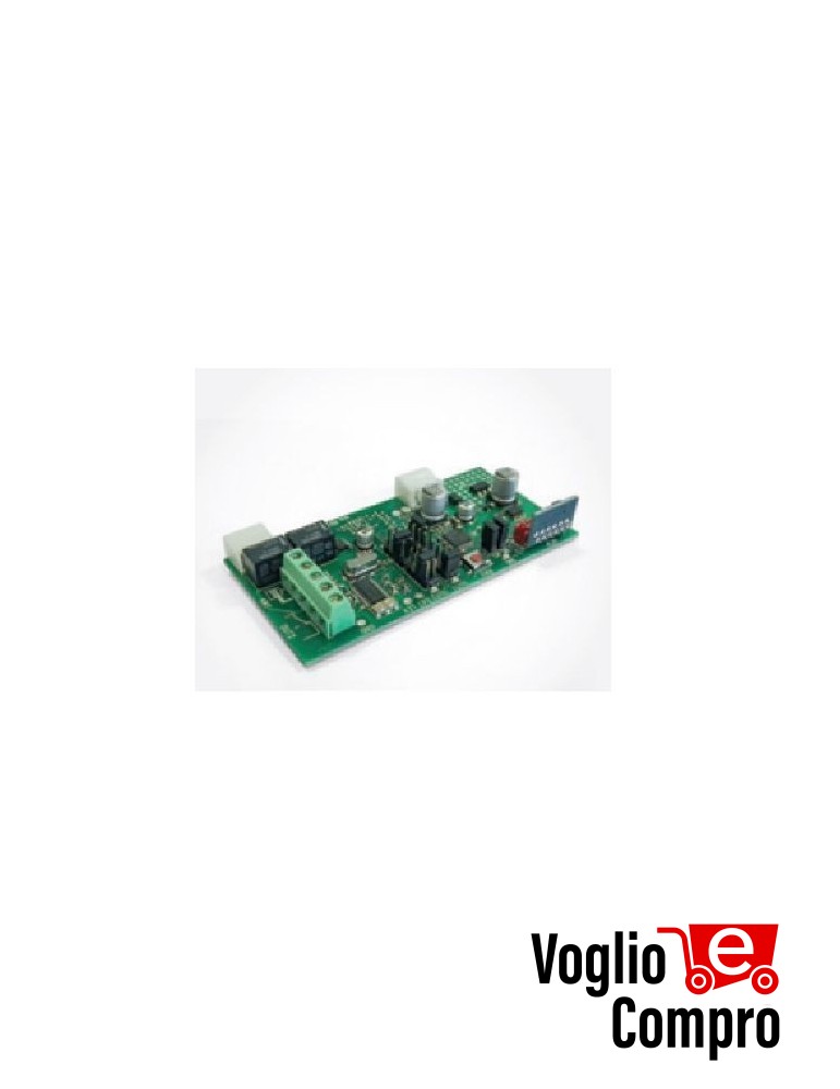 RICEVITORE BICANALE 12 -24Vcc 433 MHz DITEC BIXR2 COMPLETO MODULO MEMORIA ESTRAIBILE BIXMR2