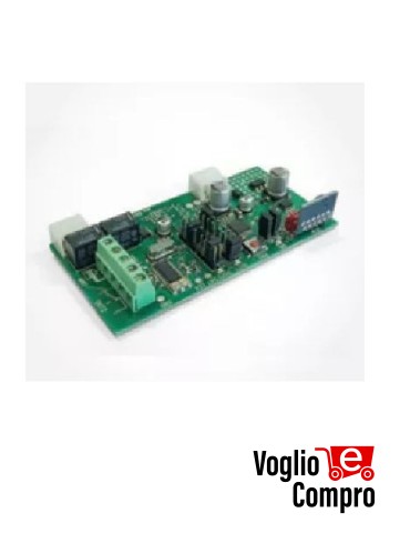 RICEVITORE BICANALE 868 MHz DITEC BIXR2 COMPLETO MODULO MEMORIA ESTRAIBILE BIXMR2