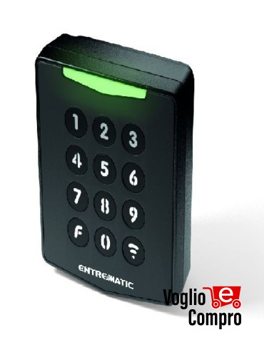 TASTIERA DIGITALE RADIO DITEC AXK4 433Mhz 9V ENCRYPTED AES-128 BIT PROTECTED MODE