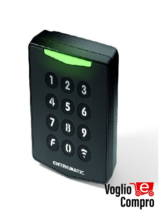 TASTIERA DIGITALE RADIO DITEC AXK4 433Mhz 9V ENCRYPTED AES-128 BIT PROTECTED MODE