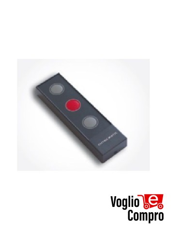 PULSANTIERA DI COMANDO DITEC PB3 PER FISSAGGIO IN SUPERFICIE 3 TASTI (Apre - Stop - Chiude)