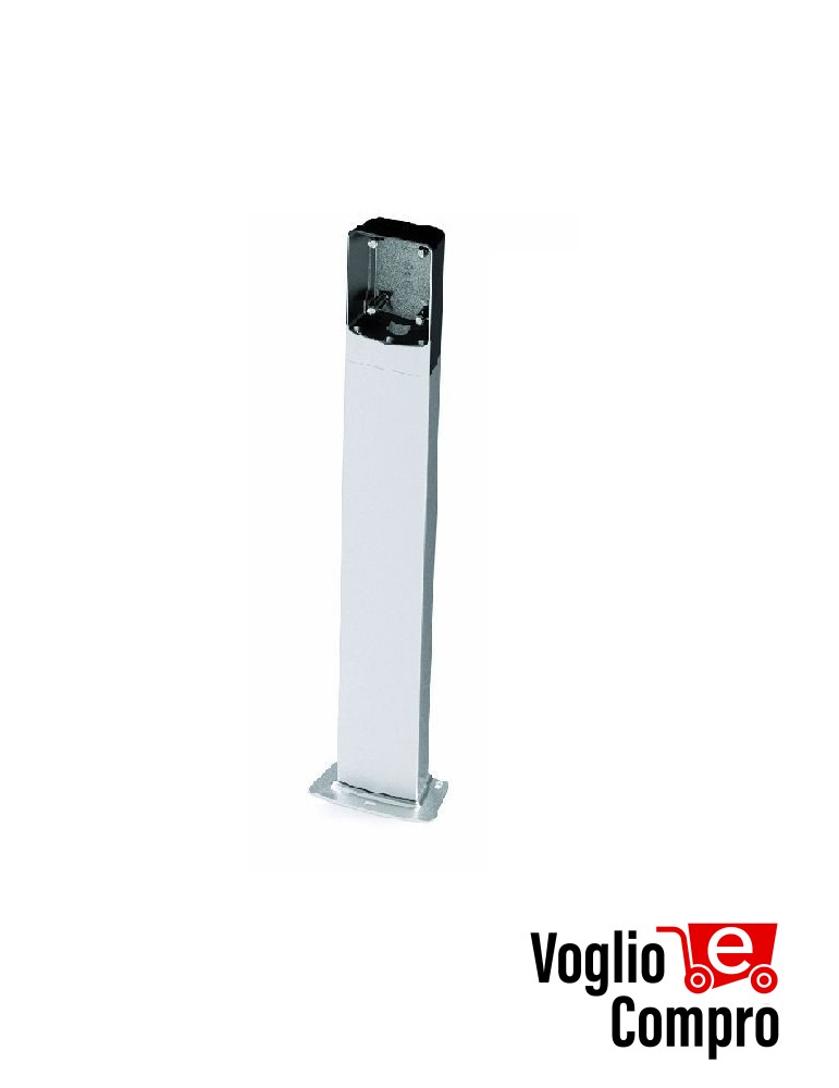 COLONNINA  IN ALLUMINIO DA ESTERNO CON BASE DITEC AXC100 AXCBS ALTEZZA 1 Mt