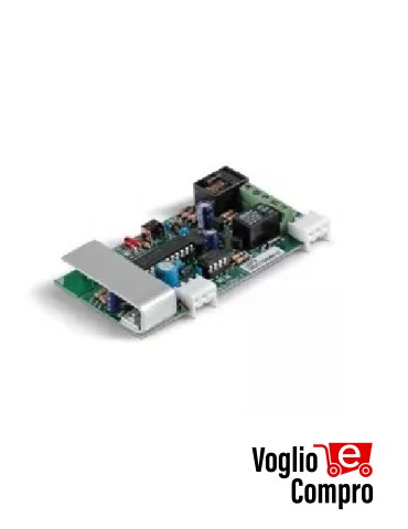 DECODIFICATORE A SCHEDA A MICROPROCESSORE DITEC LAN7S 24V PER GESTIRE UNITA' AXR7