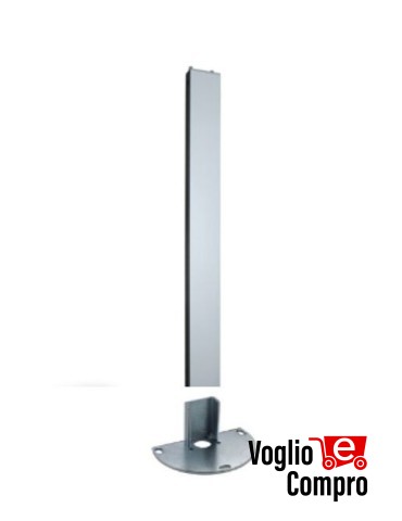 COLONNA IN ALLUMINIO DA ESTERNO CON BASAMENTO DITEC LINCB LINBS 0,5M PER FOTOCELLULE LIN2 E LIN2B