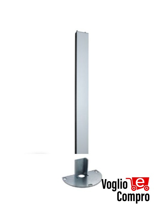 COLONNA IN ALLUMINIO DA ESTERNO CON BASAMENTO DITEC LINCB LINBS 0,5M PER FOTOCELLULE LIN2 E LIN2B