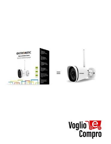 MINI BULLET CAMERA DA INTERNO ED ESTERNO DITEC IPCAM1 IP66 HD720p