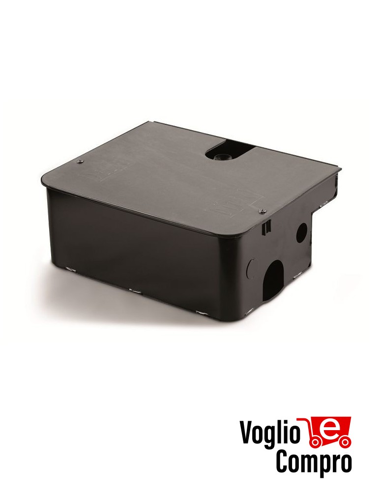 CASSA DI FONDAZIONE PICCOLA COPERCHIO INCASSATO ACCIAIO INOX DITEC CUBIC6CM PER MOTORE CUBIC