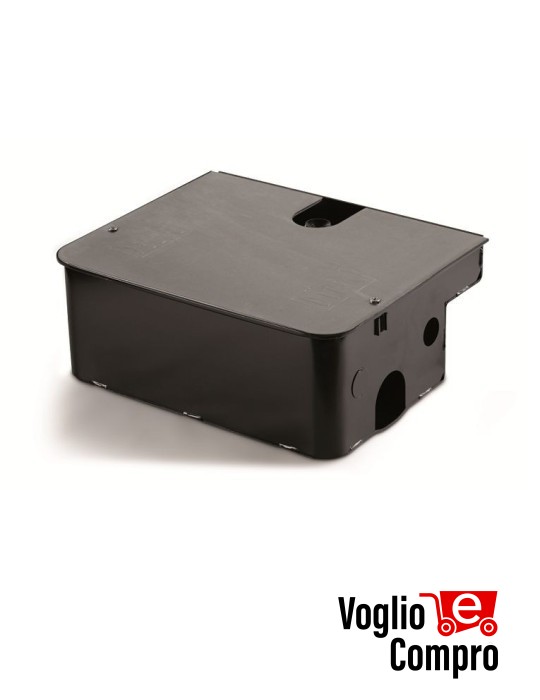 CASSA DI FONDAZIONE PICCOLA COPERCHIO INCASSATO ACCIAIO INOX DITEC CUBIC6CM PER MOTORE CUBIC