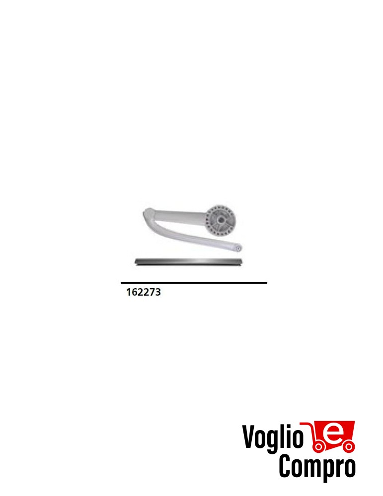 BRACCIO ARTICOLATO A SLITTA SX V2 162273 PER MOTORE ZORUS PER ANTE FINO A 1,8 Mt