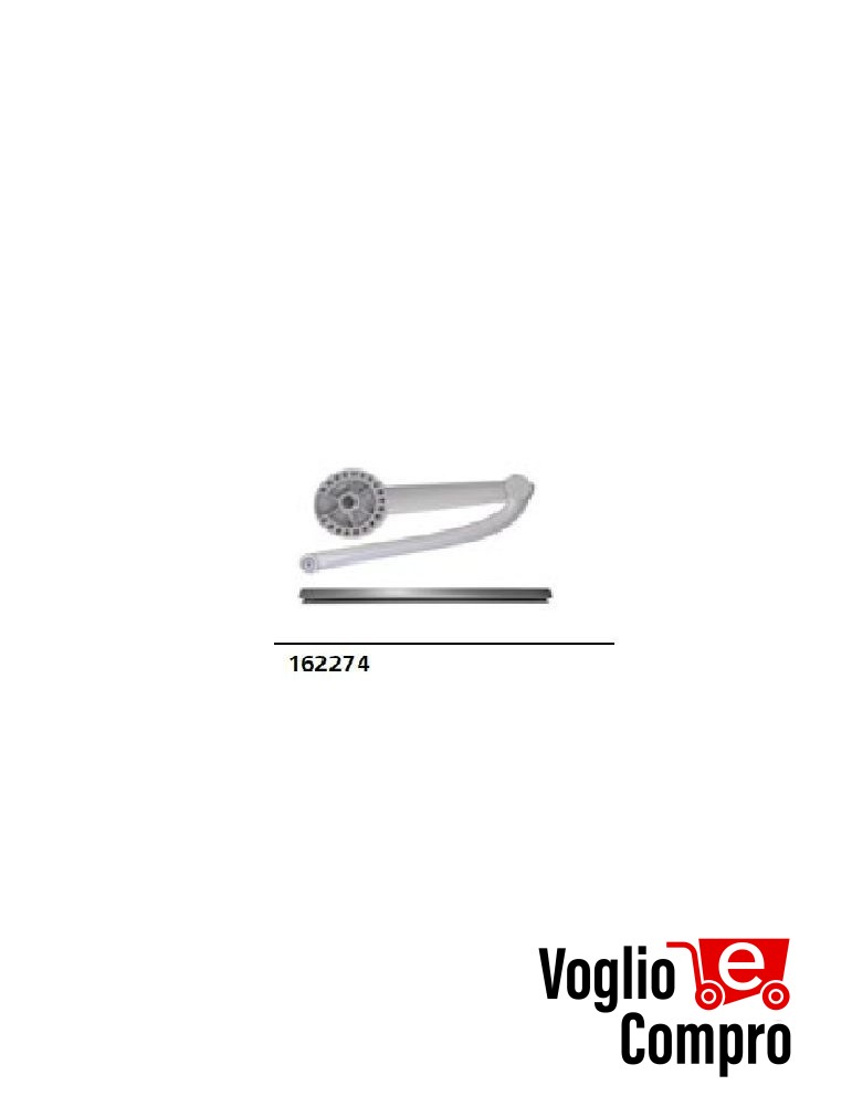 BRACCIO ARTICOLATO A SLITTA DX V2 162274 PER MOTORE ZORUS PER ANTE FINO A 1,8 Mt