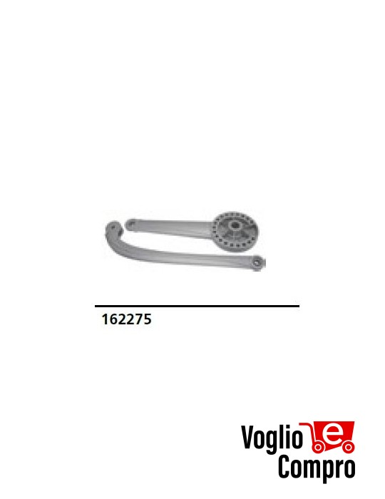 BRACCIO ARTICOLATO CON SNODI V2 162275 PER MOTORE ZORUS PER ANTE FINO A 4,2 Mt