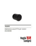 ADATTATORE ASSE V2 162650 DIAMETRO 76 PER ATTUATORE AGON380