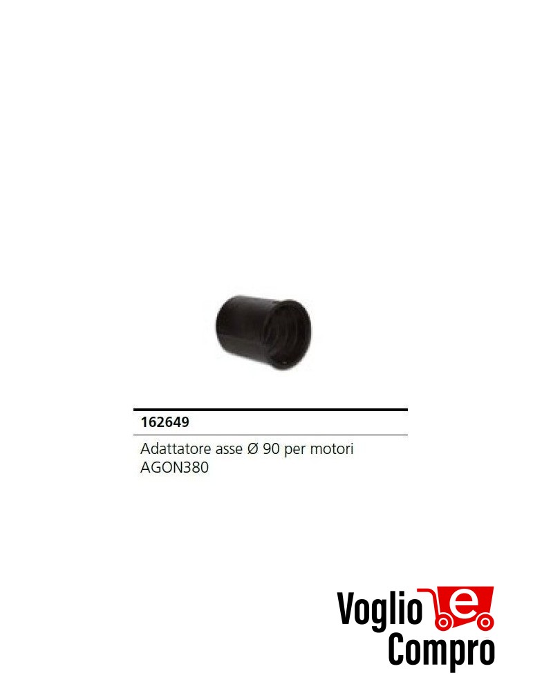 ADATTATORE ASSE V2 162649 DIAMETRO 90 PER ATTUATORE AGON380