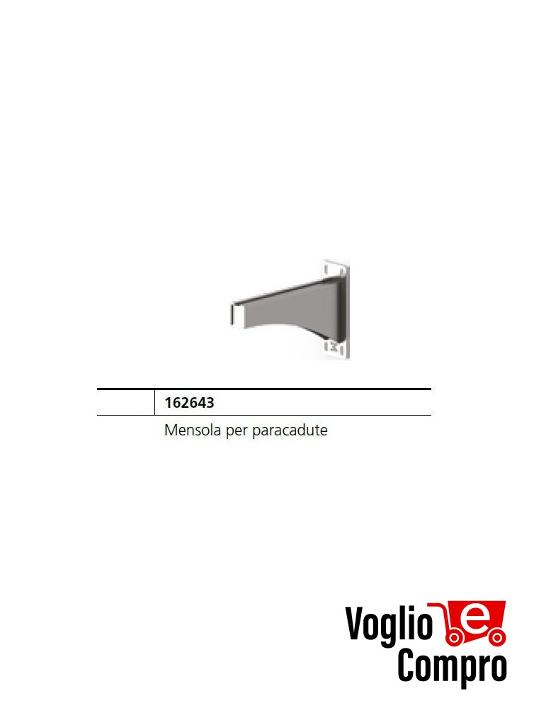 MENSOLA PER PARACADUTE V2 162643 PER ACCESSORIO MOTORE ULK