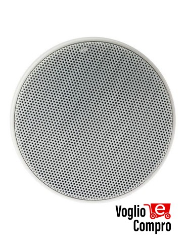 DIFFUSORE SURROUND SLIM CONTROSOFFITTA RTS 30W 16/32 Ohm Dim.102(D)x41(P)mm foro 73 mm