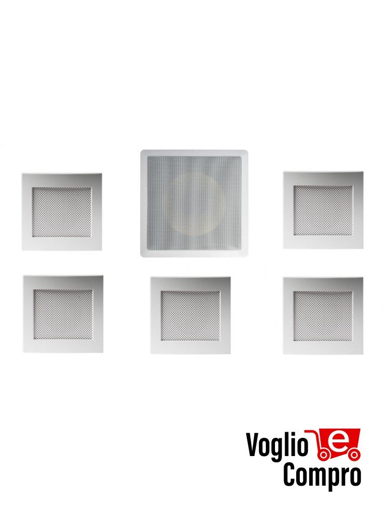 KIT RTS HOME TEATRE DA INCASSO 6 DIFFUSORI TS-790K/6B