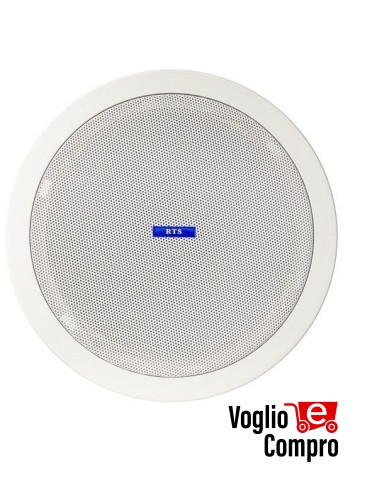 DIFFUSORE ROTONDO CONTROSOFFITTA TS DR 200 RTS 15Watt 100 Volt FORO 193mm