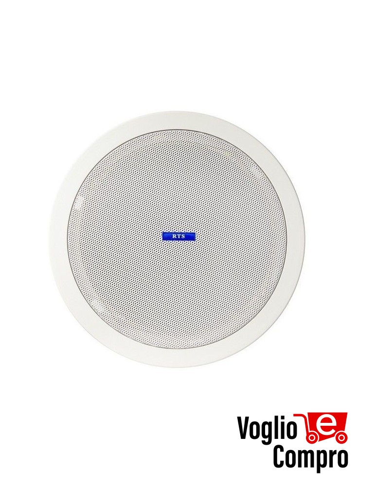 DIFFUSORE ROTONDO CONTROSOFFITTA TS DR 200 RTS 15Watt 100 Volt FORO 193mm