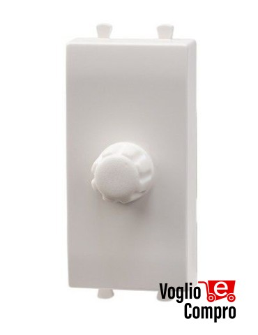 REGOLATORE VOLUME AMPLIFICATO MONO RTS MODULO INCASSO PER NOW BIANCO