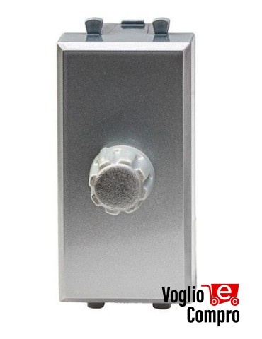 REGOLATORE VOLUME A BASSA FREQUENZA MONO X CENTRALI RTS MODULO SCATOLA 503 SILVER MYLOS