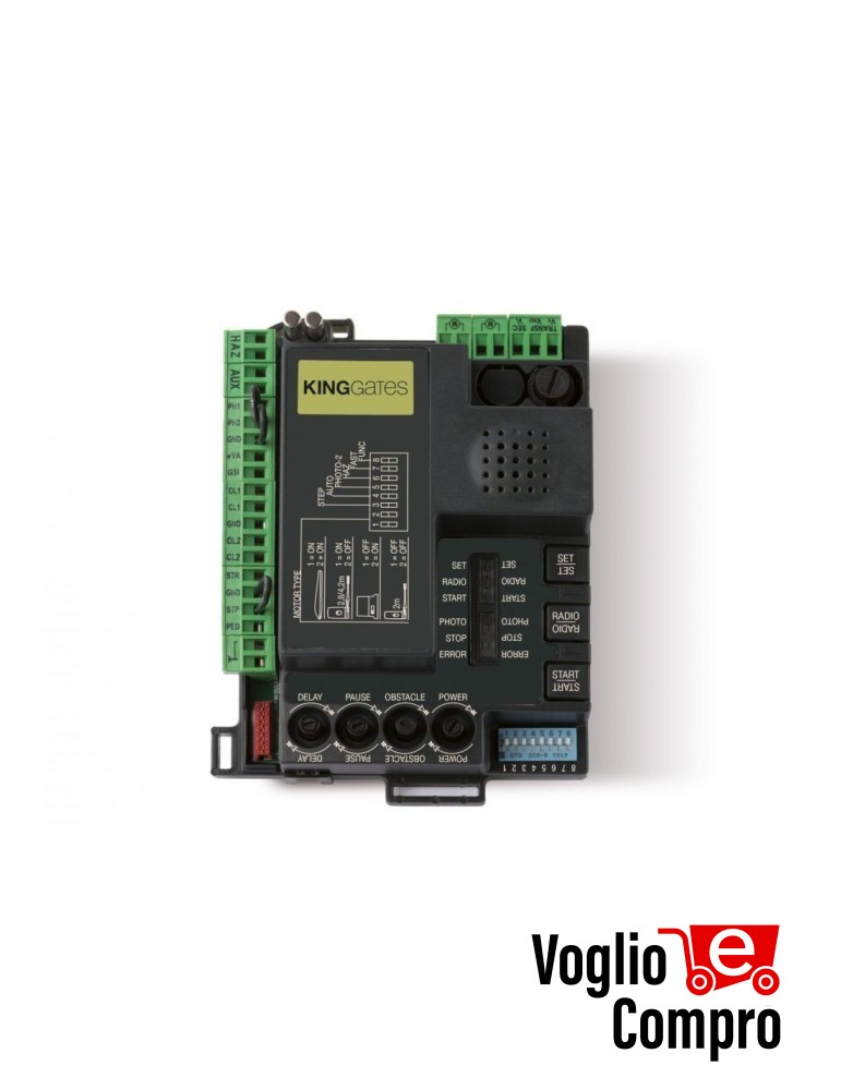 CENTRALE DI COMANDO KING GATES STARG824K UNI 230V 50H 24V 12S008