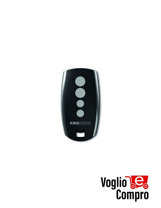TRASMETTITORE RADIOCOMANDO KINGGATE STYLO 4 TASTI 433.92 MHz ROLLING CODE