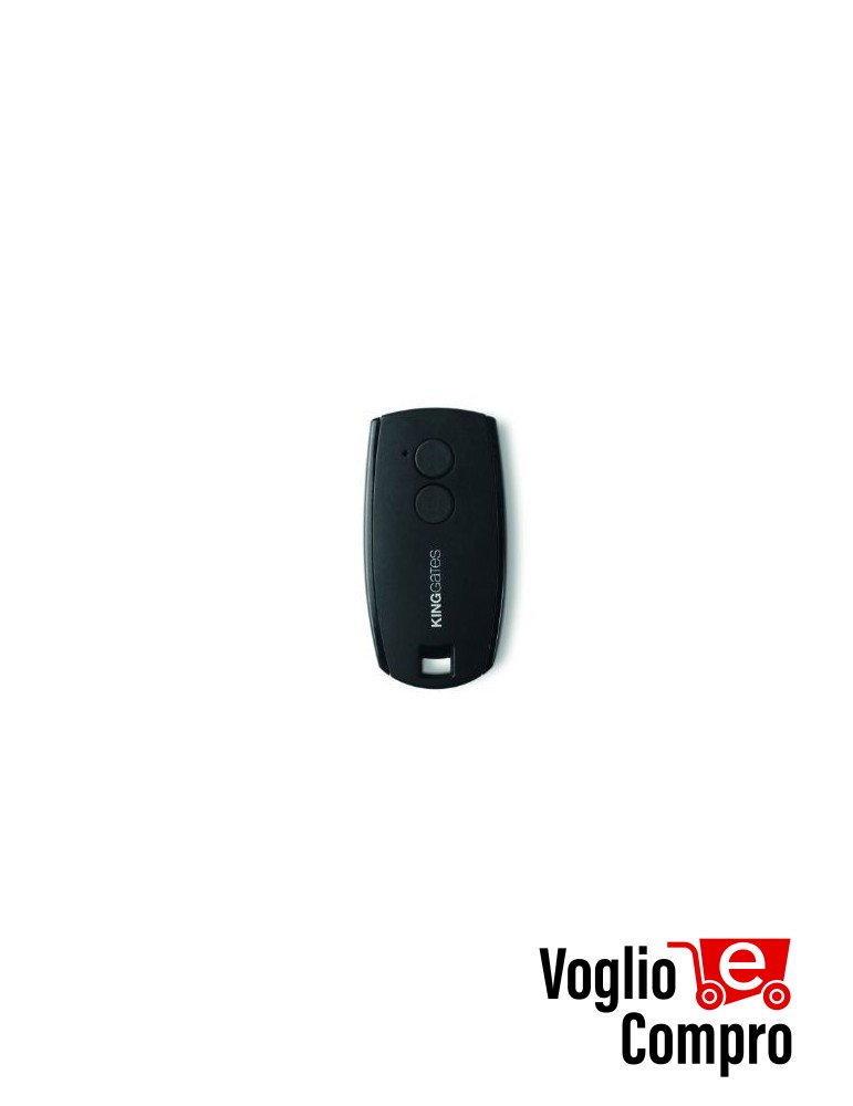 TRASMETTITORE RADIOCOMANDO KINGGATE STYLO 2 TASTI 433.92 MHz ROLLING CODE