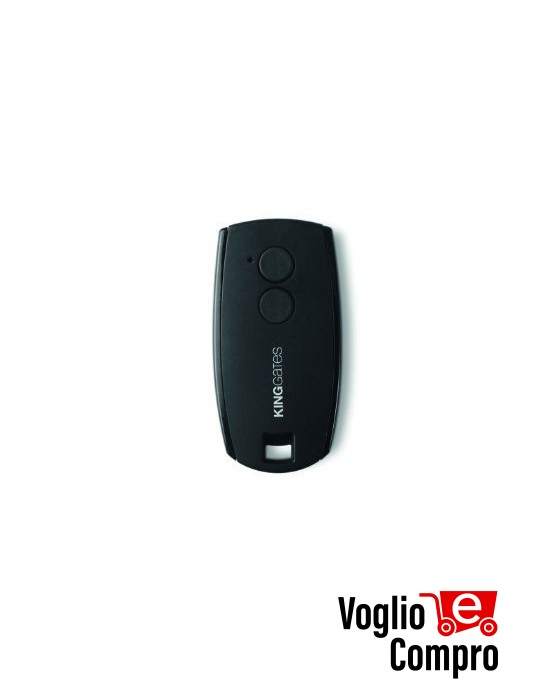 TRASMETTITORE RADIOCOMANDO KINGGATE STYLO 2 TASTI 433.92 MHz ROLLING CODE