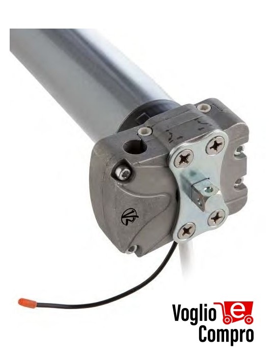 MOTORE TUBOLARE  D 45mm 40 Nm V2 LEX HRM40 TRONIX RM 40 FINECORSA MECC. MAN. DI SOCCORSO RIC. RADIO