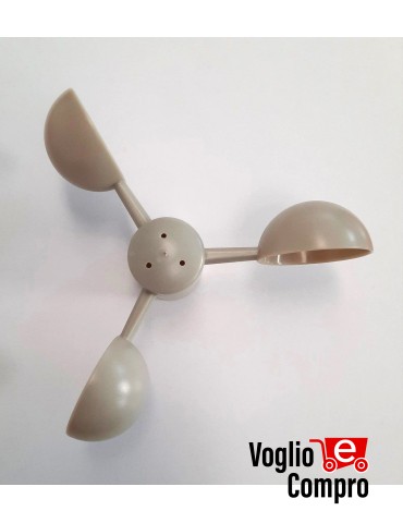 PALETTA VENTOLA RICAMBIO TPRG ANEMOMETRO TEKNOS TWBN TSBN TSSW SENSORE FILARE  PER MISURAZIONE DEL VENTO