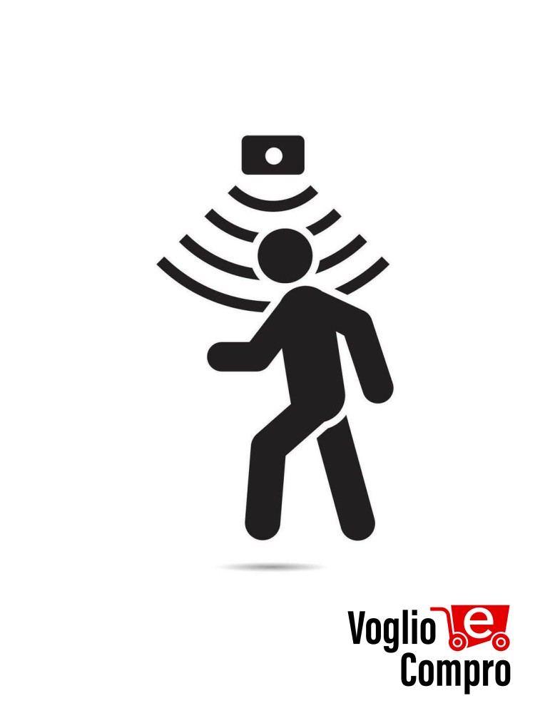 LENTE ADDIZIONALE H2 PER SENSORI POSIZIONATI OLTRE 2,2 mt. DI ALTEZZA SERIE MIX MIR2 JEKO