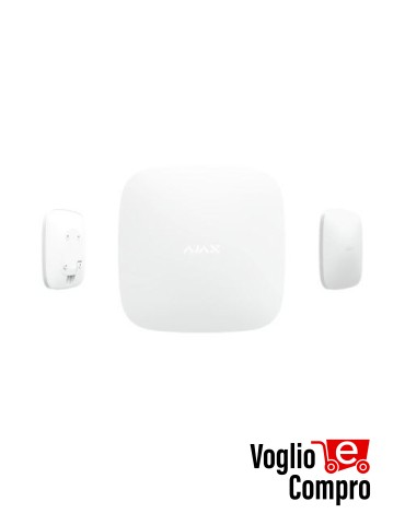 AJAX HUB Centrale di controllo 2G SIM Ethernet WI-FI BIANCO 38237