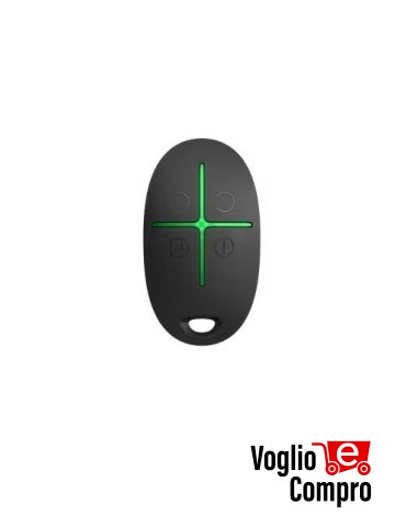 AJAX Telecomando bidirezionale Wireless SpaceControl Jeweller (NERO)