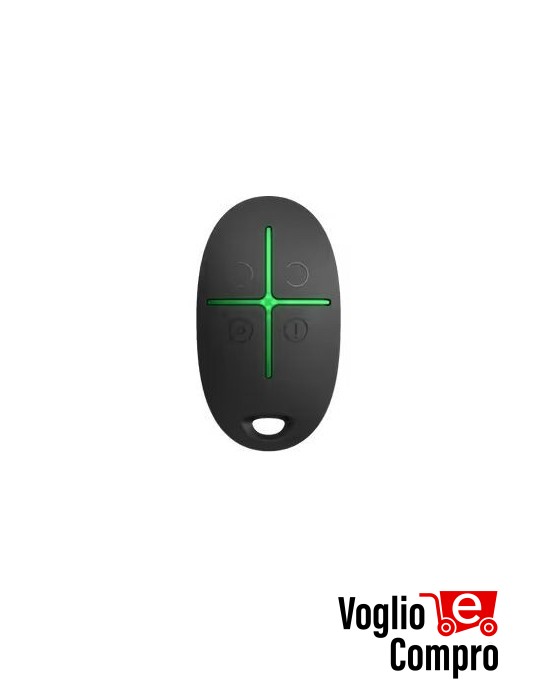 AJAX Telecomando bidirezionale Wireless SpaceControl Jeweller (NERO)