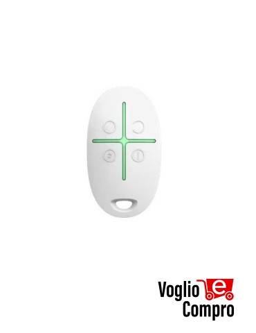 AJAX Telecomando bidirezionale Wireless SpaceControl Jeweller BIANCO