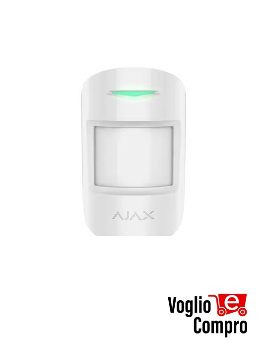 AJAX Rilevatore di movimento Wireless MotionProtect (BIANCO)