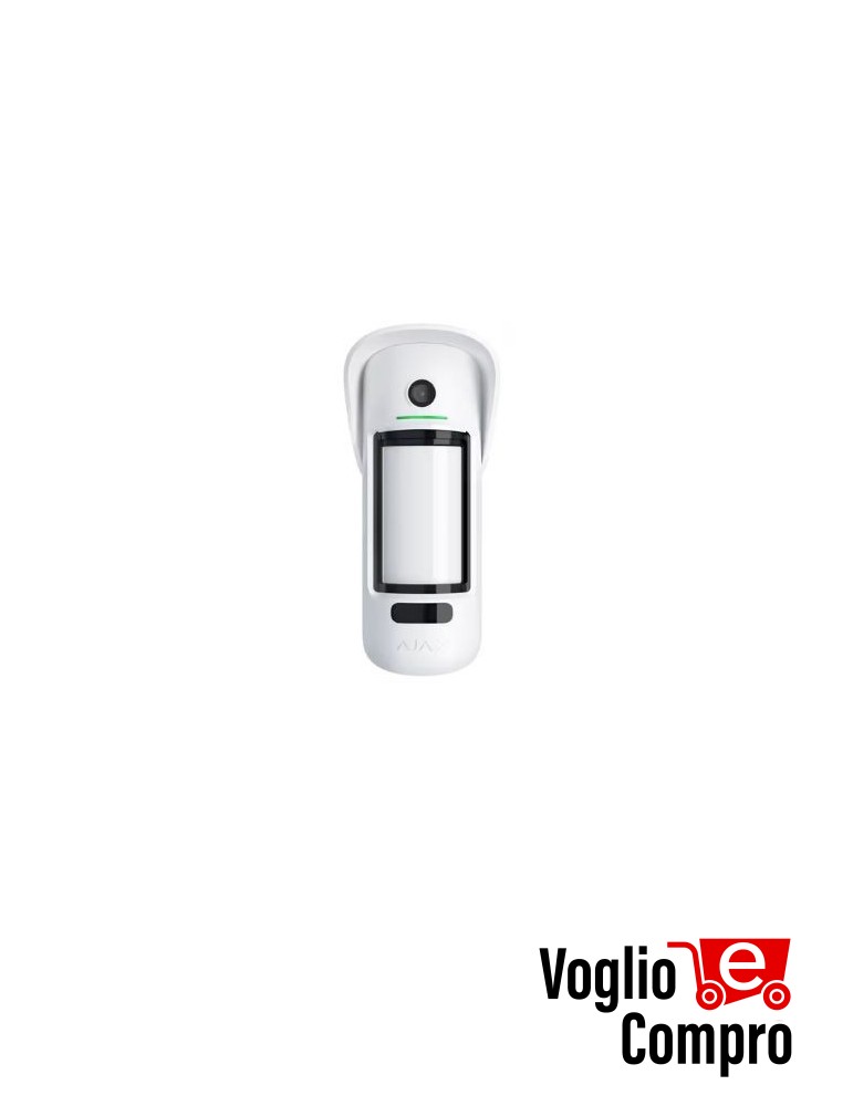 AJAX Rilevatore con foto-verifica Wireless MotionCam Outdoor (BIANCO)