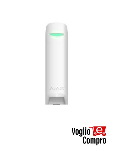 AJAX Rilevatore di movimento Wireless a tenda MotionProtect Curtain (BIANCO)