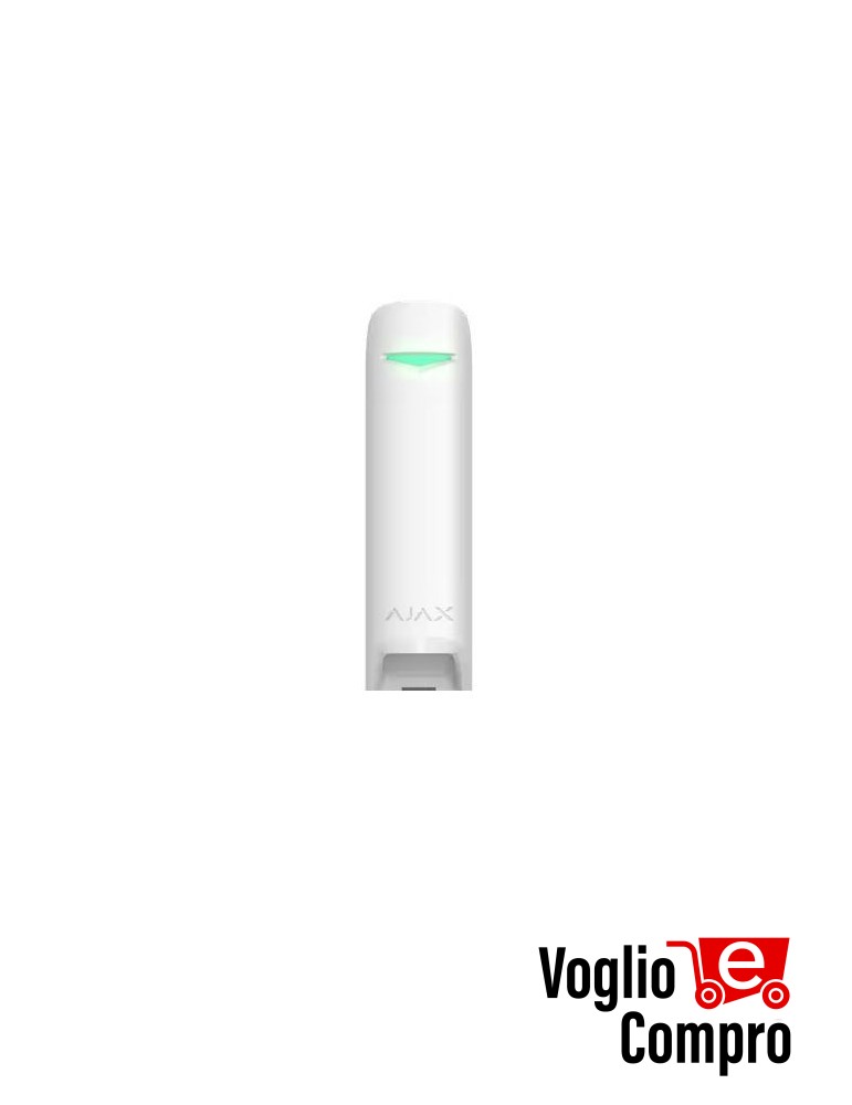 AJAX Rilevatore di movimento Wireless a tenda MotionProtect Curtain (BIANCO)