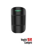 AJAX Rilevatore di movimento e rottura vetri Wireless CombiProtect (NERO)