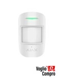 AJAX Rilevatore di movimento e rottura vetri Wireless CombiProtect (BIANCO)