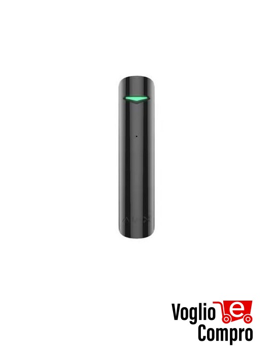 AJAX Rilevatori di rottura vetri Wireless GlassProtect NERO