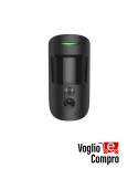 AJAX Rilevatore di movimento Wireless con foto-verifica MotionCam (NERO)