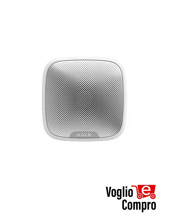 AJAX Sirera da estermo wireless StreetSiren (BIANCO)
