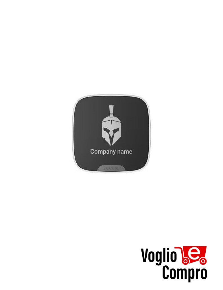 AJAX Sirena wireless da esterno con pannello StreetSiren DoubleDeck (NERO)