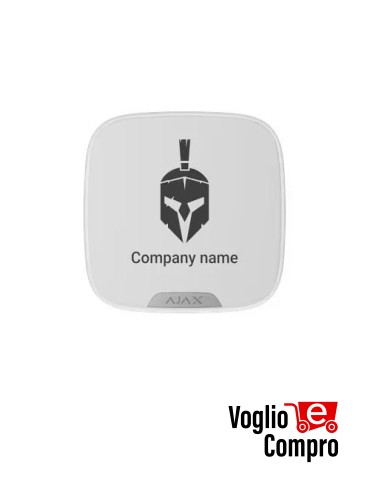 AJAX Sirena wireless da esterno con pannello StreetSiren DoubleDeck (BIANCO)