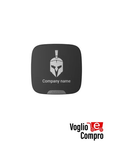 AJAX Lotto di pannelli personalizzabili SS DD (10 pezzi) (NERO)