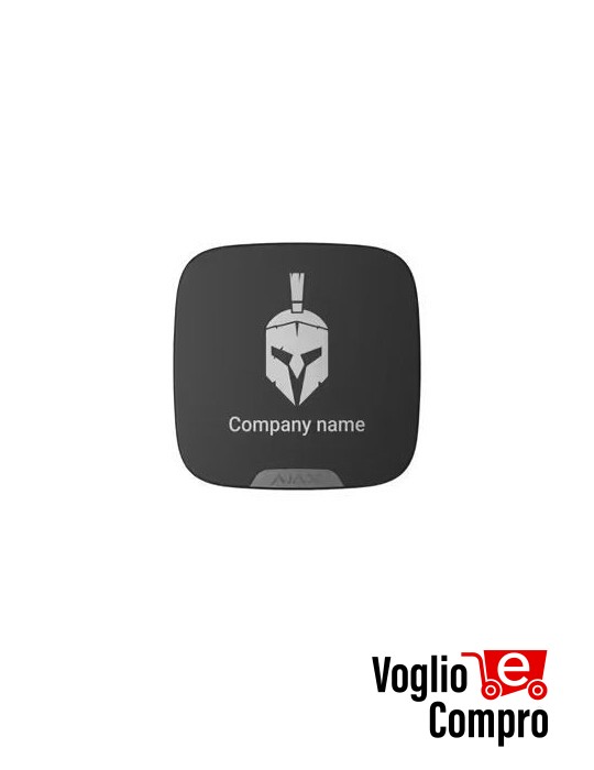 AJAX Lotto di pannelli personalizzabili SS DD (10 pezzi) (NERO)