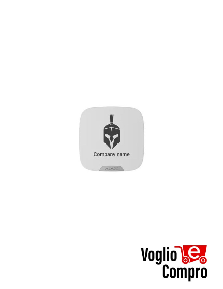 AJAX Lotto di pannelli personalizzabili SS DD (10 pezzi) (BIANCO)